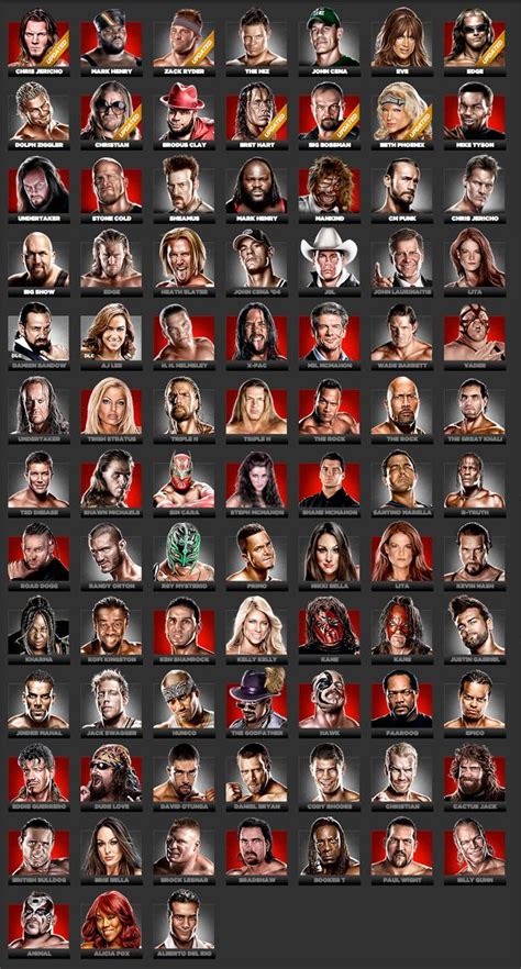 professional wrestlers|names of professional wrestlers.